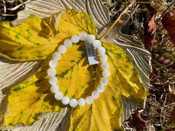 Bracelet Sélénite (Maroc AA)