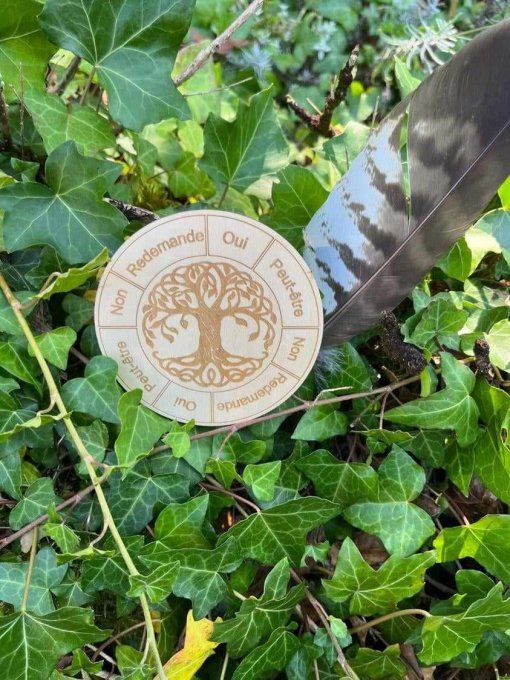 Plaque radiesthésie arbre de vie