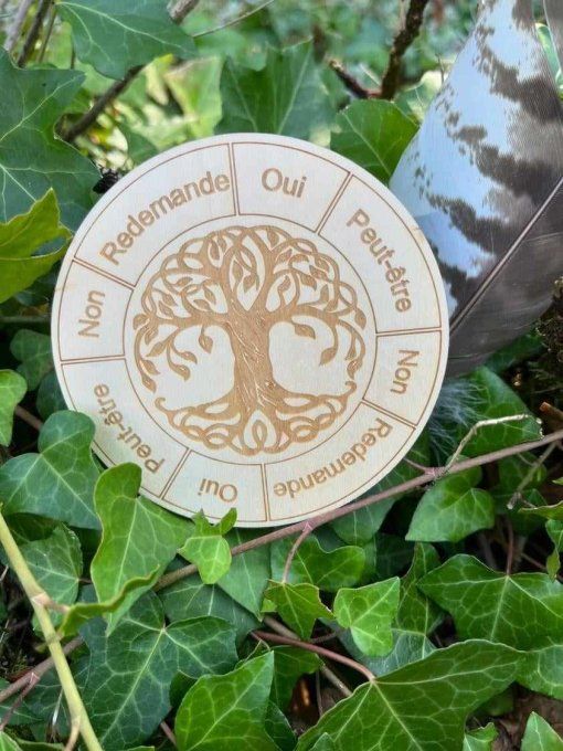 Plaque radiesthésie arbre de vie