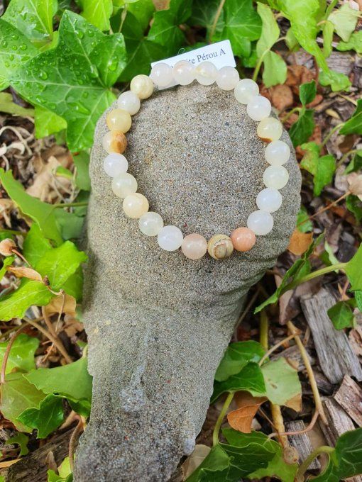 Bracelet Aragonite (Pérou A)