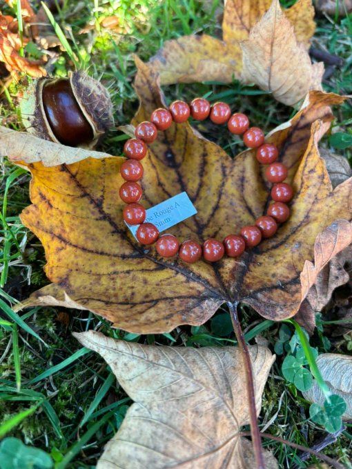 Bracelet Jaspe rouge (Afrique du Sud A)