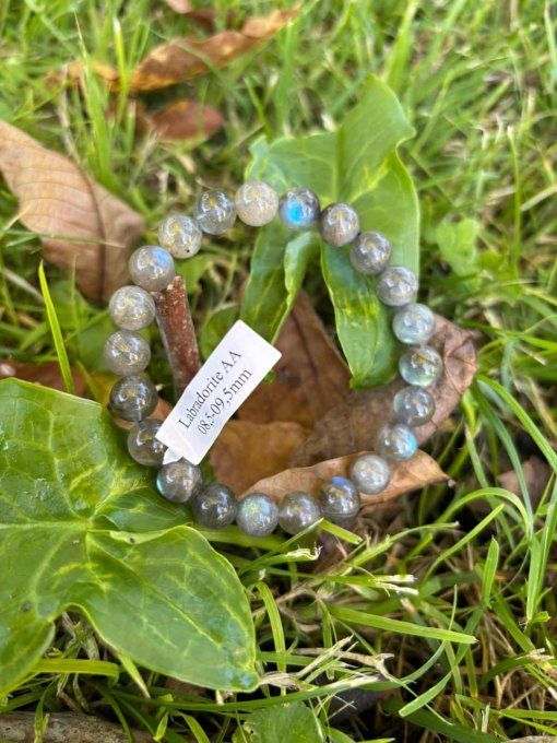 Bracelet Labradorite (Madagascar AA)