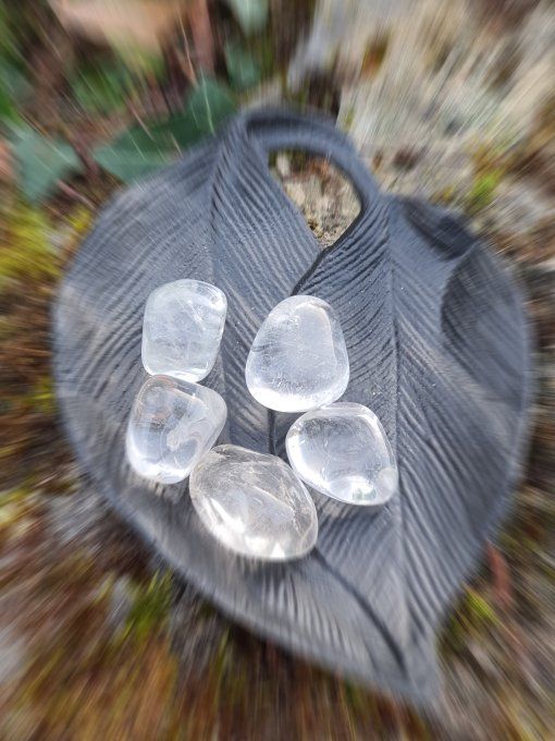 Pierre roulée Cristal de Roche (Brésil AA)