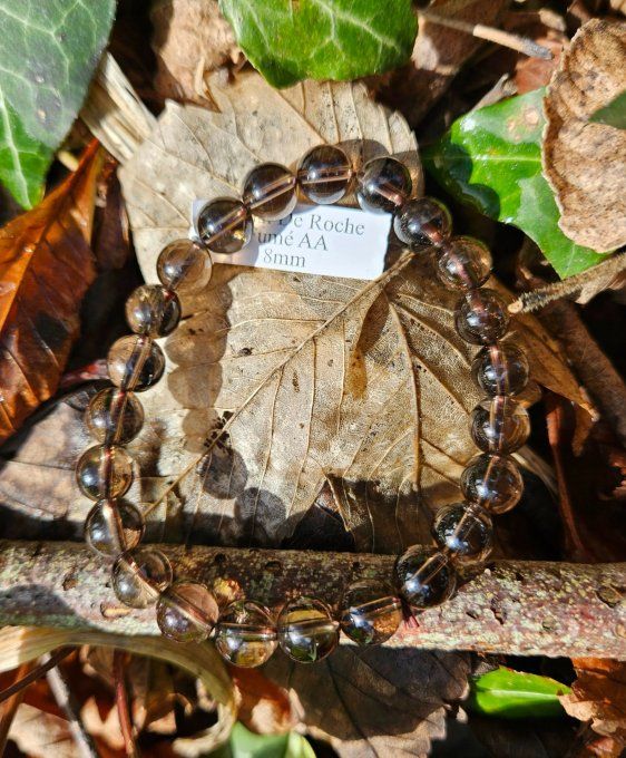 Cristal de roche fumé (Brésil AA)