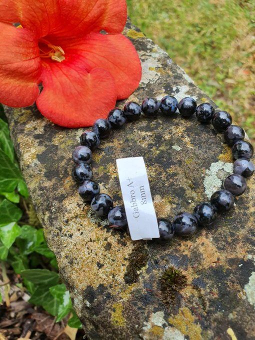 Bracelet Gabbro (Madagascar A+)