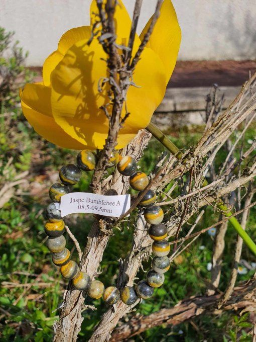 Bracelet Jaspe Bumblebee (Indonésie A)