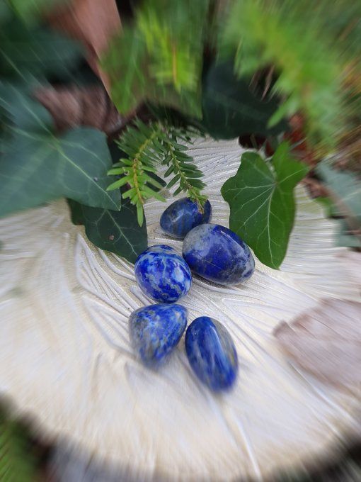 Pierre roulée Lapis Lazuli (Afghanistan A)