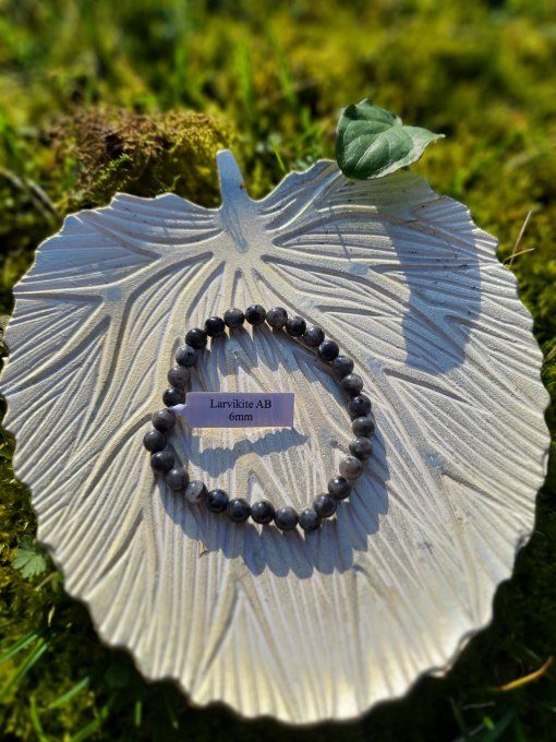 Bracelet Larvikite (Norvège AB)