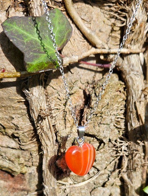 Cornaline coeur (Brésil A)