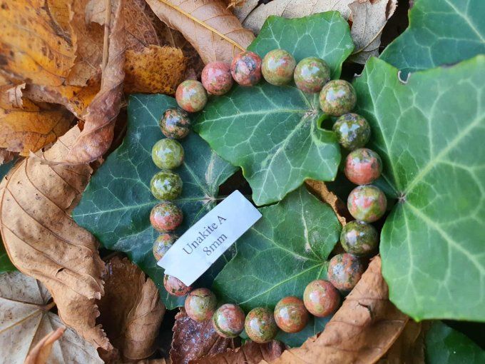Bracelet Unakite (Afrique du Sud A)